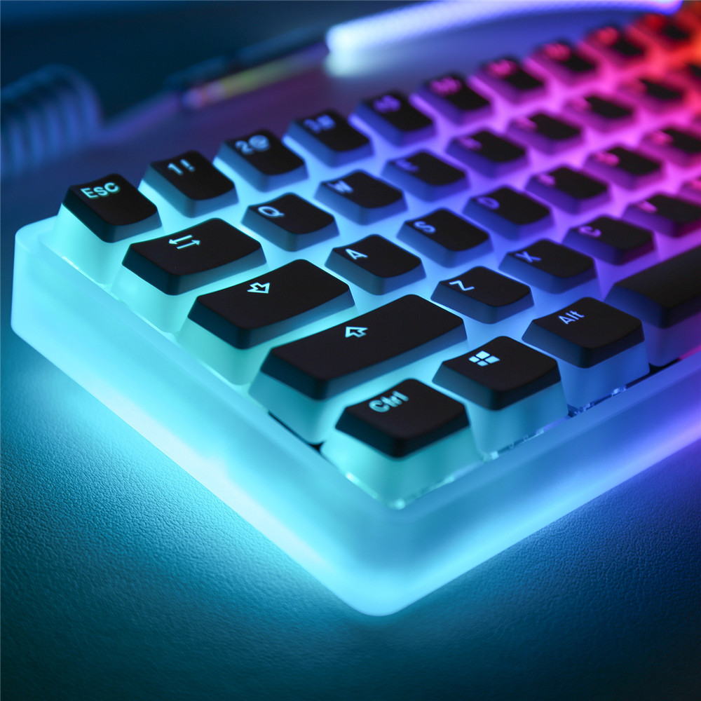 Keycaps Pbt Double Shot 104 Keys - 104 คีย์พุดดิ้ง Keycaps OEM PBT Double