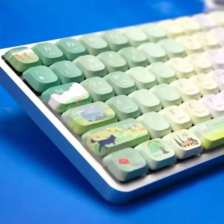 Keycaps Low Profile Choc - Low Profile Keycaps 120 คีย์ 5