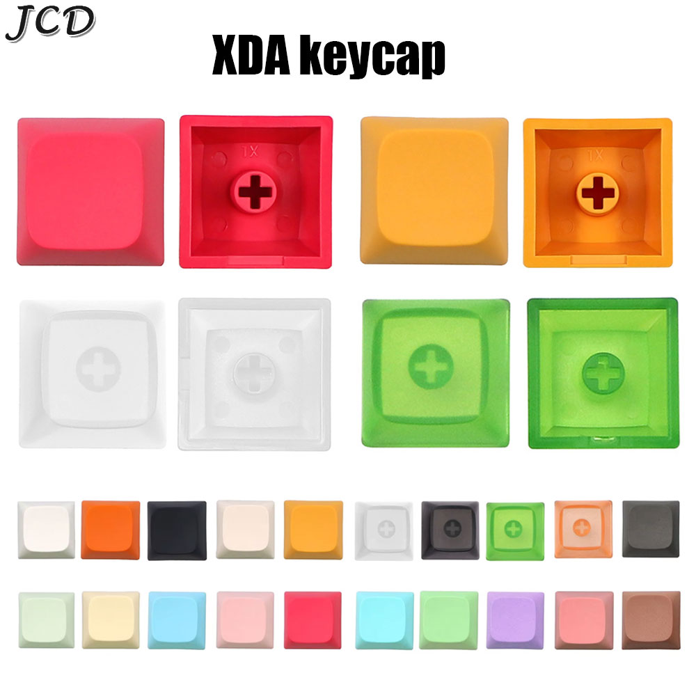 Keycaps Blank Pbt 1U - JCD ชุดคีย์แคปเปล่า 10 ชิ้น ขนาด 1u