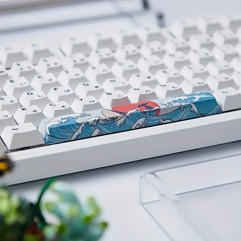 Keycaps Cherry Profile Pbt - คีย์แคป Coral Sea 1 ชิ้น/2 ชิ้น,