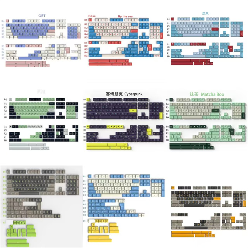 Keycaps Set Sa Profile Abs - GMK 172 คีย์ชุด ABS Keycap คีย์บอร์ด