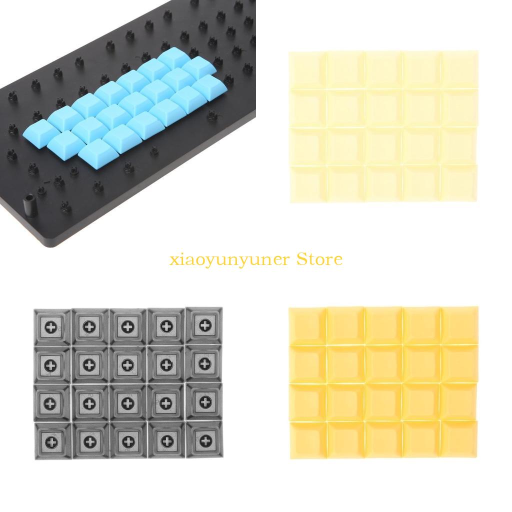 Keycaps Blank Pbt 1U - P9JB 20PCS สำหรับ Creative Keycap DSA