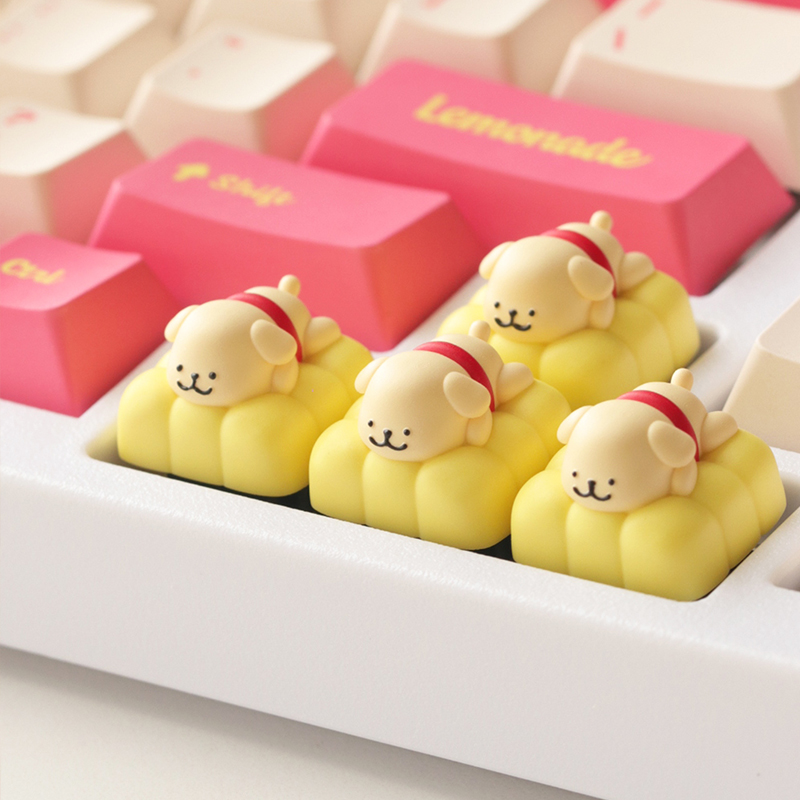Keycaps Artisan Resin Handmade - เรซิ่น Artisan Keycap Line สุนัข Handmade
