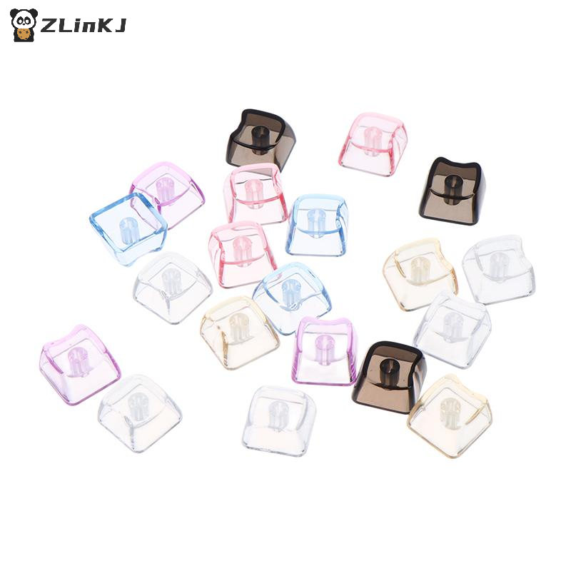 Keycaps Blank Pbt 1U - ▶ 10/20 ชิ้น คีย์แคปใสรูปแมวน่ารัก PBT 1U