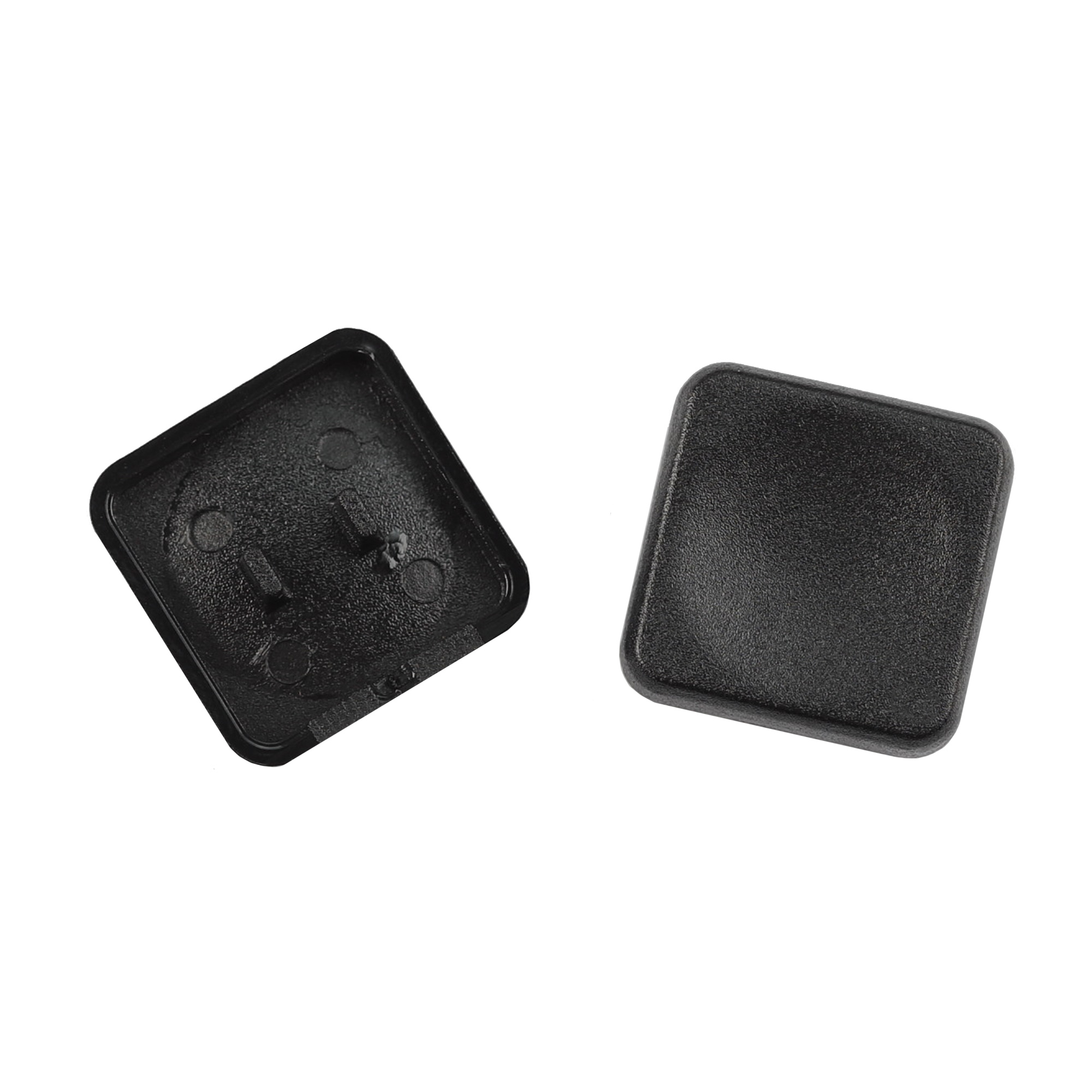Keycaps Blank Pbt 1U - คีย์แคป YMDK ทรงสี่เหลี่ยม 1u โปรไฟล์ต่ำ สีดำขาว