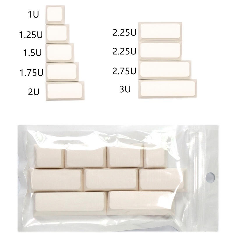 Keycaps Xda Profile Pbt Dye Sub - 9 ปุ่ม/แพ็ค PBT Dye Subbed XDA
