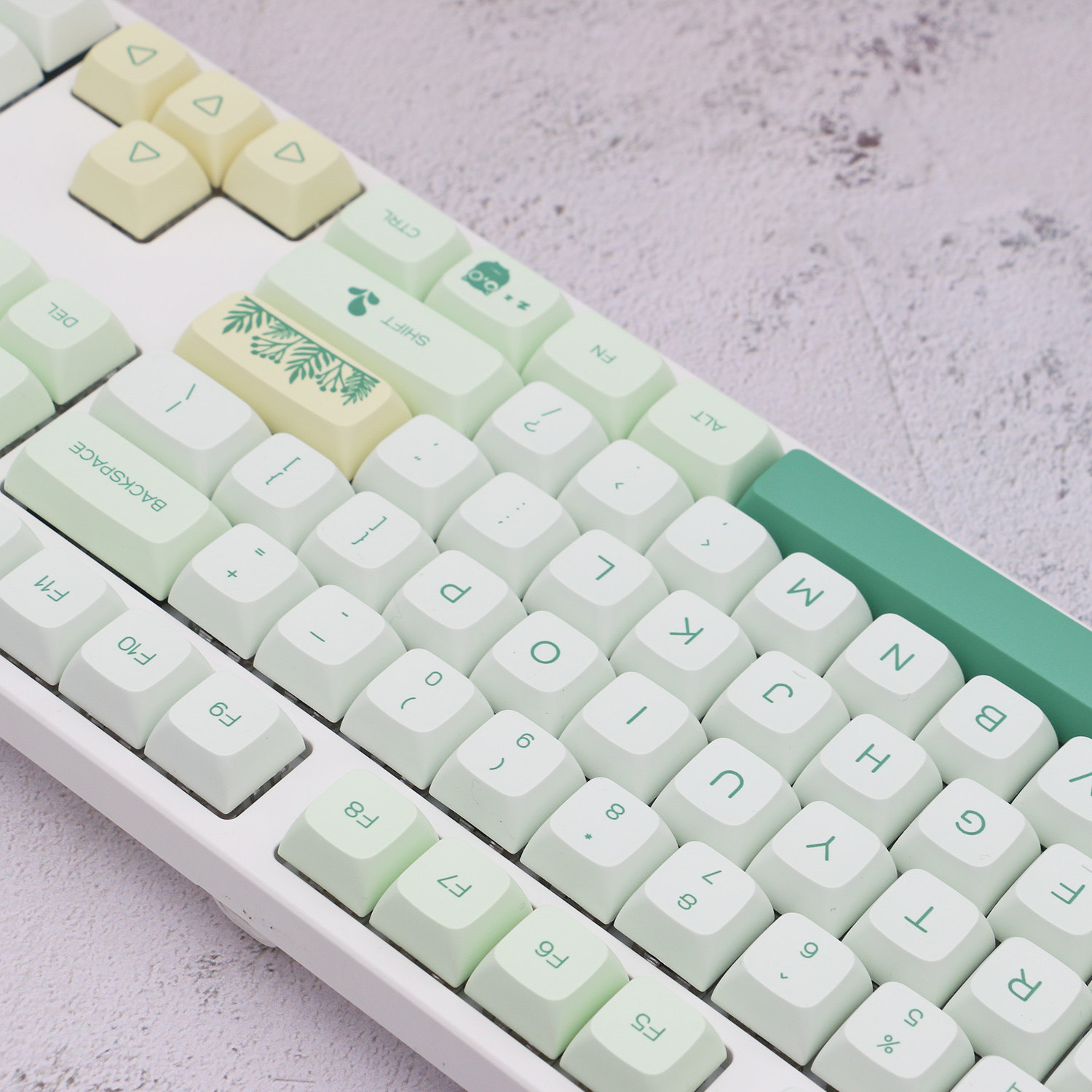 ชุดคีย์แคปลายดอกไม้และสัตว์น่า - Keycaps Xda Profile Pbt Dye Sub บทวิจารณ์และราคา