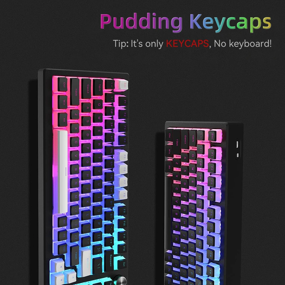 คีย์แคป Pudding PBT ปี 2026 จำ - Keycaps Translucent Pudding Rgb บทวิจารณ์และราคา
