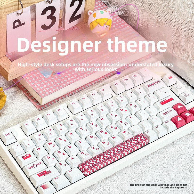 คีย์แคปสไตล์ดีไซเนอร์ 5 ด้านพิ - Keycaps Oem Profile 87 Keys บทวิจารณ์และราคา