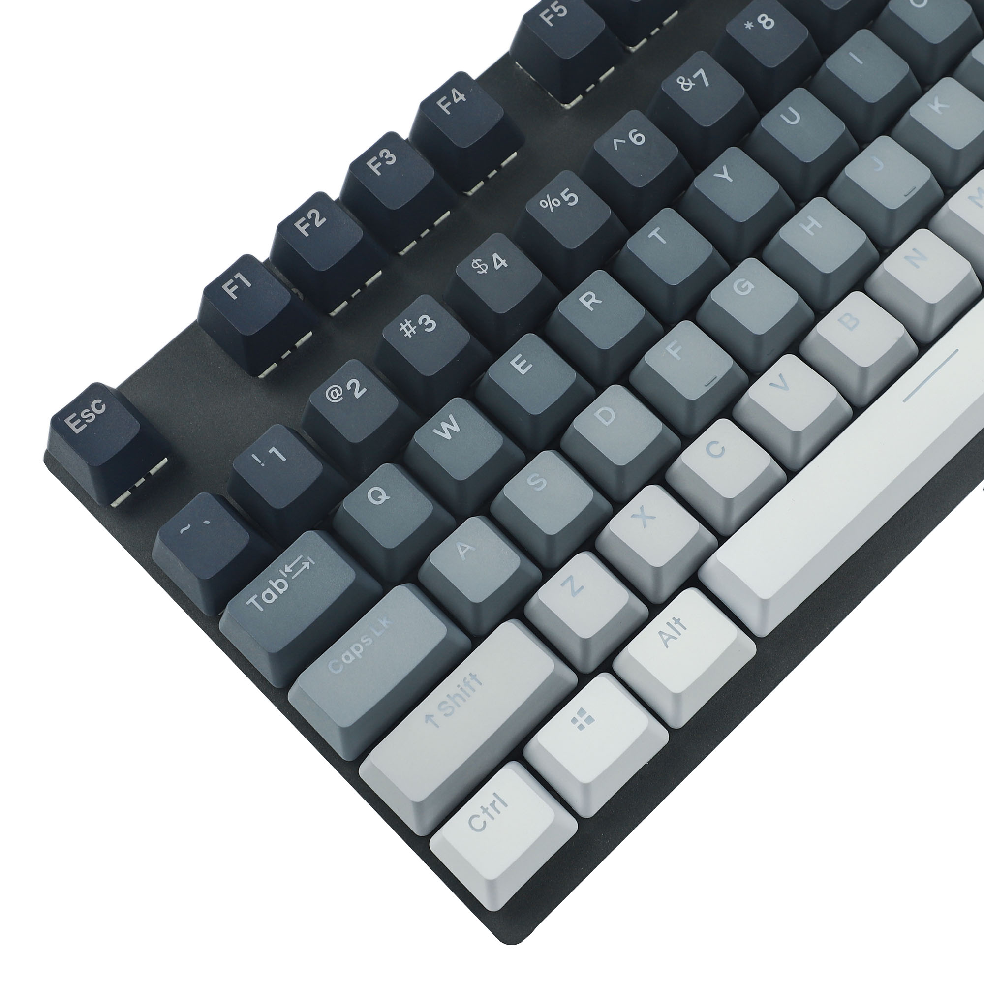 คีย์บอร์ดเรืองแสงไล่ระดับสีคู่ - Keycaps Oem Profile 87 Keys บทวิจารณ์และราคา
