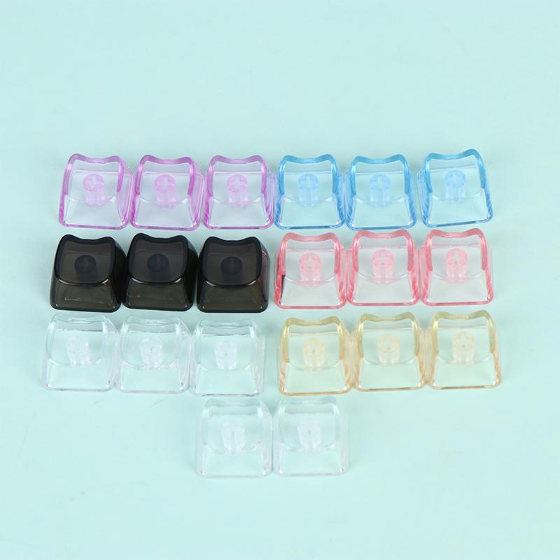 10/20 ชิ้น คีย์แคปใสลายแมวน่าร - Keycaps Blank Pbt 1U บทวิจารณ์และราคา
