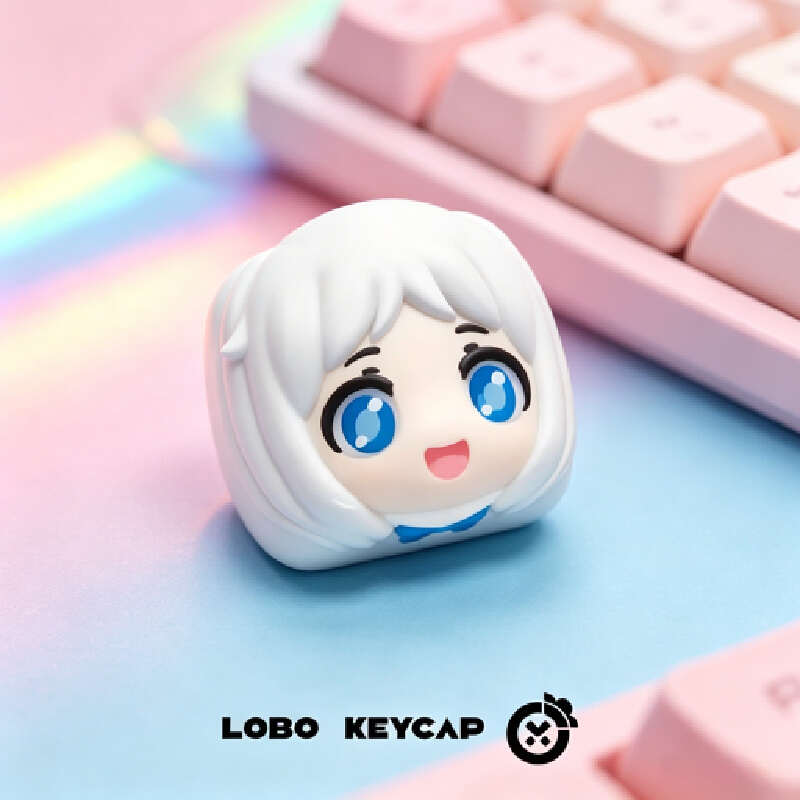 คีย์แคปเรซิน Anohana Menma งาน - Keycaps Artisan Resin Handmade บทวิจารณ์และราคา