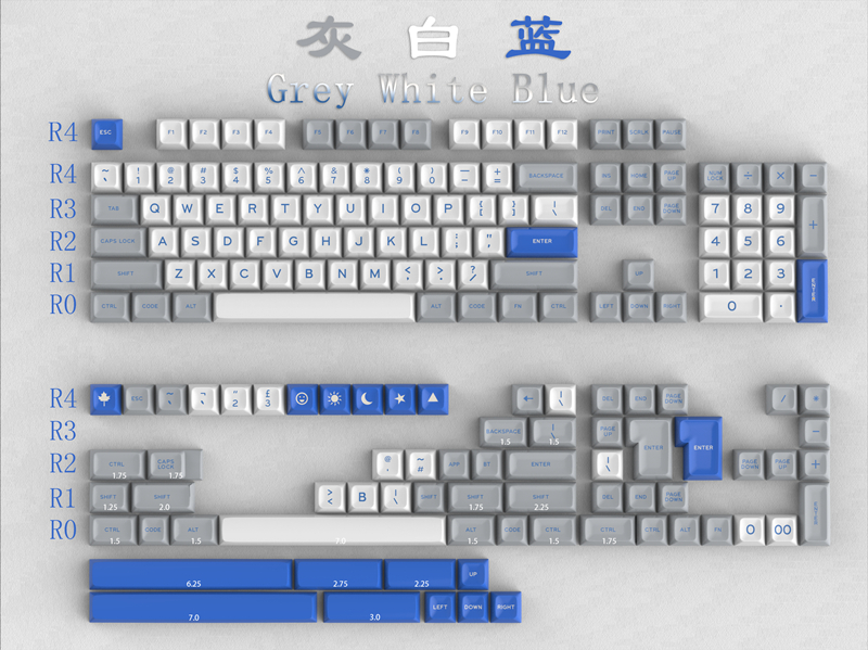 173 ปุ่ม/ชุด Daye GMK True Oli - Keycaps Set Sa Profile Abs บทวิจารณ์และราคา