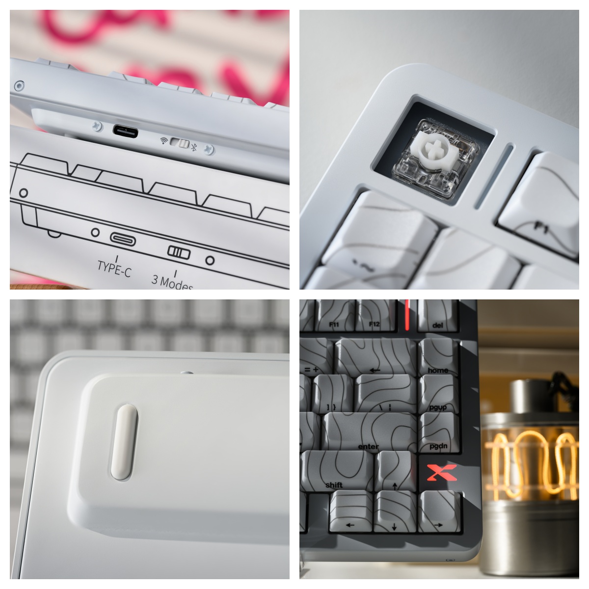 คีย์บอร์ดไร้สาย XVX L75 Air Lo - Keycaps Low Profile Choc บทวิจารณ์และราคา