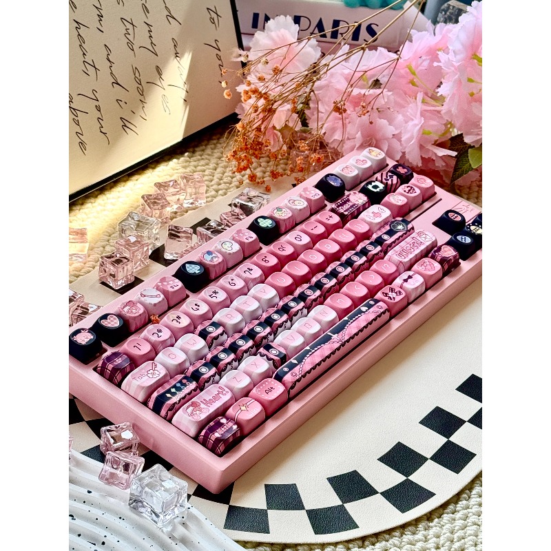 ชุดคีย์แคปธีมอนิเมะ Shugo Char - Keycaps Cherry Profile Pbt บทวิจารณ์และราคา