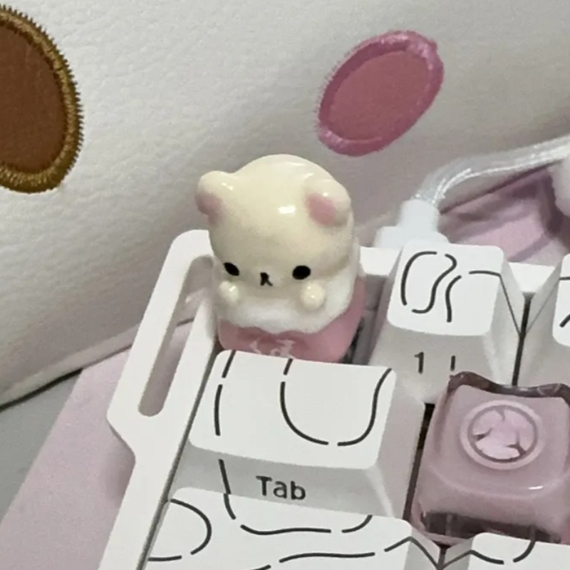 คีย์แคป Kawaii Rilakkuma Relax - Keycaps Cherry Profile Pbt บทวิจารณ์และราคา