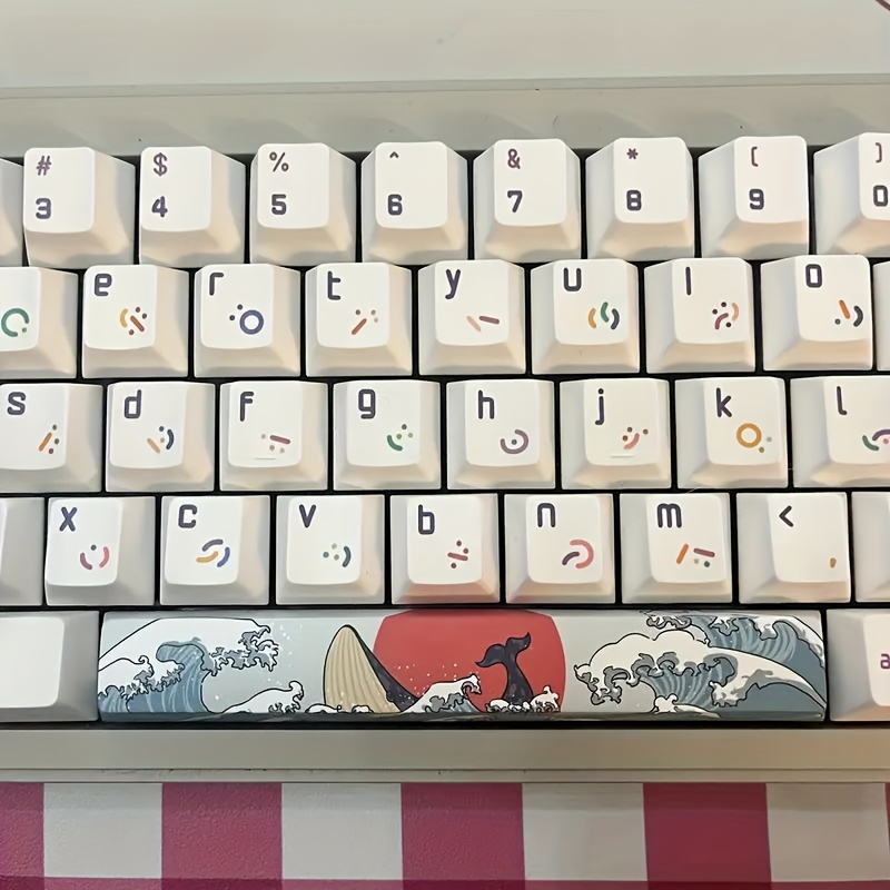 คีย์แคป Coral Sea 1 ชิ้น/2 ชิ้ - Keycaps Cherry Profile Pbt บทวิจารณ์และราคา