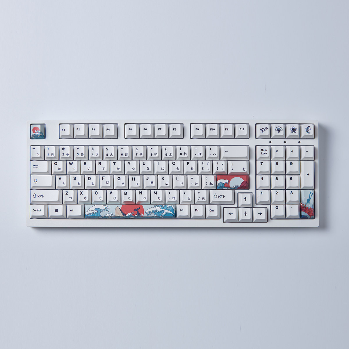 4 ชิ้น คีย์แคป Coral Sea 4 ชิ้ - Keycaps Spacebar 6.25U Custom บทวิจารณ์และราคา