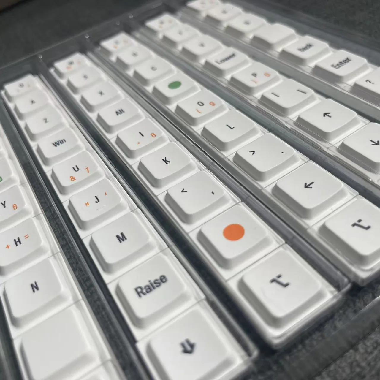 ชุดคีย์แคปโปรไฟล์ต่ำ LAK LCK ส - Keycaps Low Profile Choc บทวิจารณ์และราคา