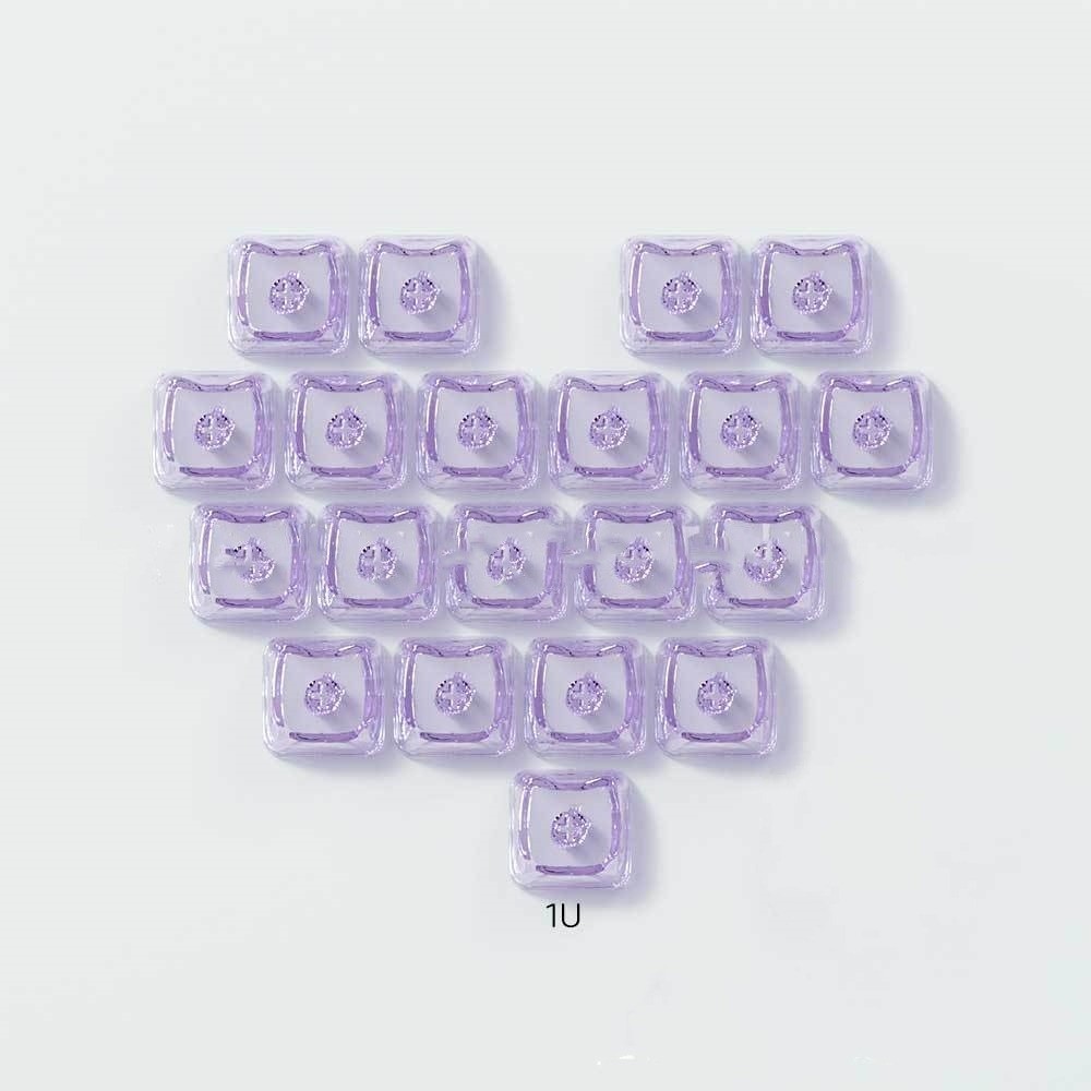 คีย์แคปใสรูปแมว 10 ชิ้น รุ่นให - Keycaps Blank Pbt 1U บทวิจารณ์และราคา