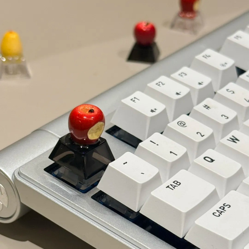 คีย์แคป Momo ดีไซน์รูปผลไม้แบบ - Keycaps Artisan Resin Handmade บทวิจารณ์และราคา