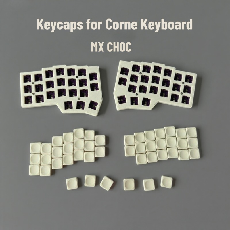 คีย์แคปสำหรับคีย์บอร์ด Corne แ - Keycaps Low Profile Choc บทวิจารณ์และราคา