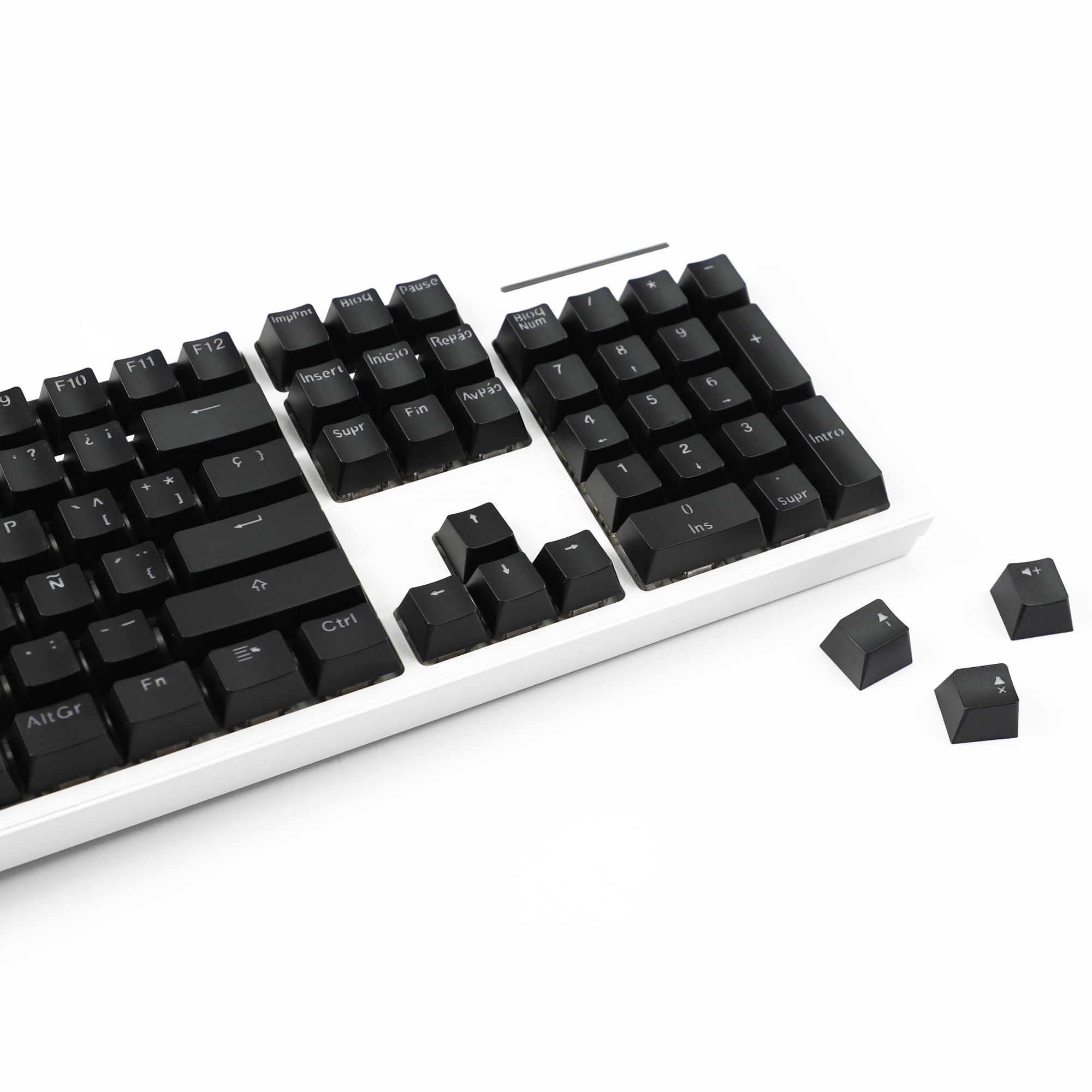คีย์แคป 132 ปุ่ม สเปน แบ็คไลท์ - Keycaps Oem Profile 87 Keys บทวิจารณ์และราคา
