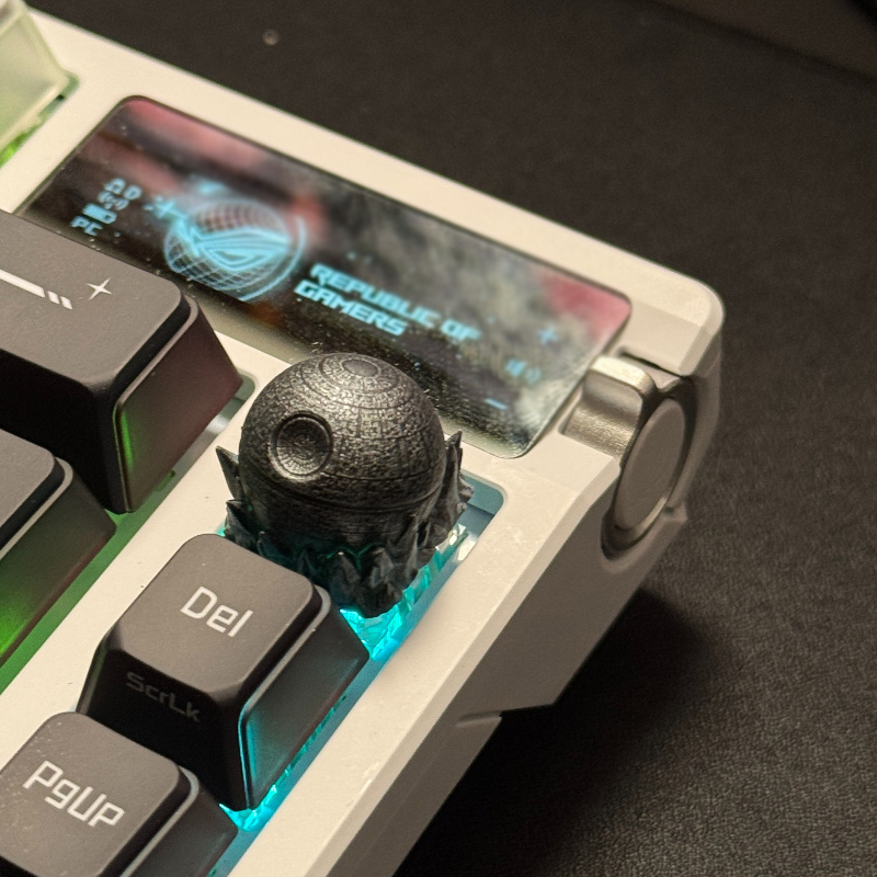 เดธสตาร์ปรับแต่งปุ่มกดเรซิ่น 3 - Keycaps Artisan Resin Handmade บทวิจารณ์และราคา