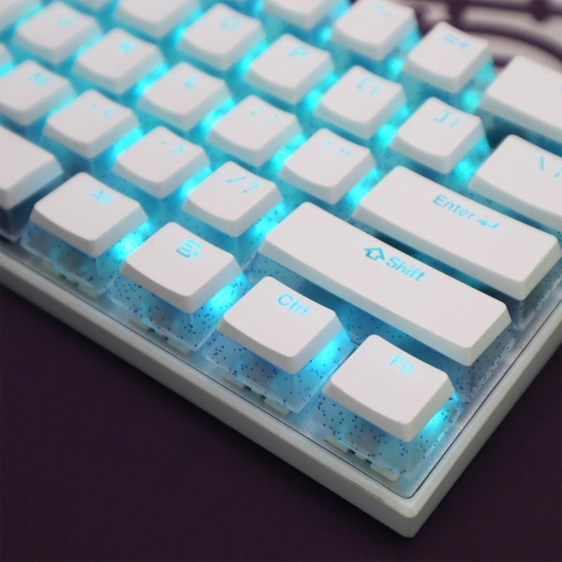 Y1UB DIY คีย์บอร์ดแบบกลไกสำหรั - Keycaps Pbt Double Shot 104 Keys บทวิจารณ์และราคา