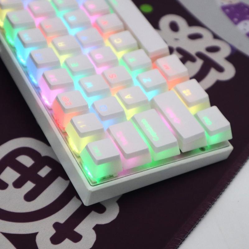 Y1UB DIY คีย์บอร์ดแบบกลไกสำหรั - Keycaps Pbt Double Shot 104 Keys บทวิจารณ์และราคา