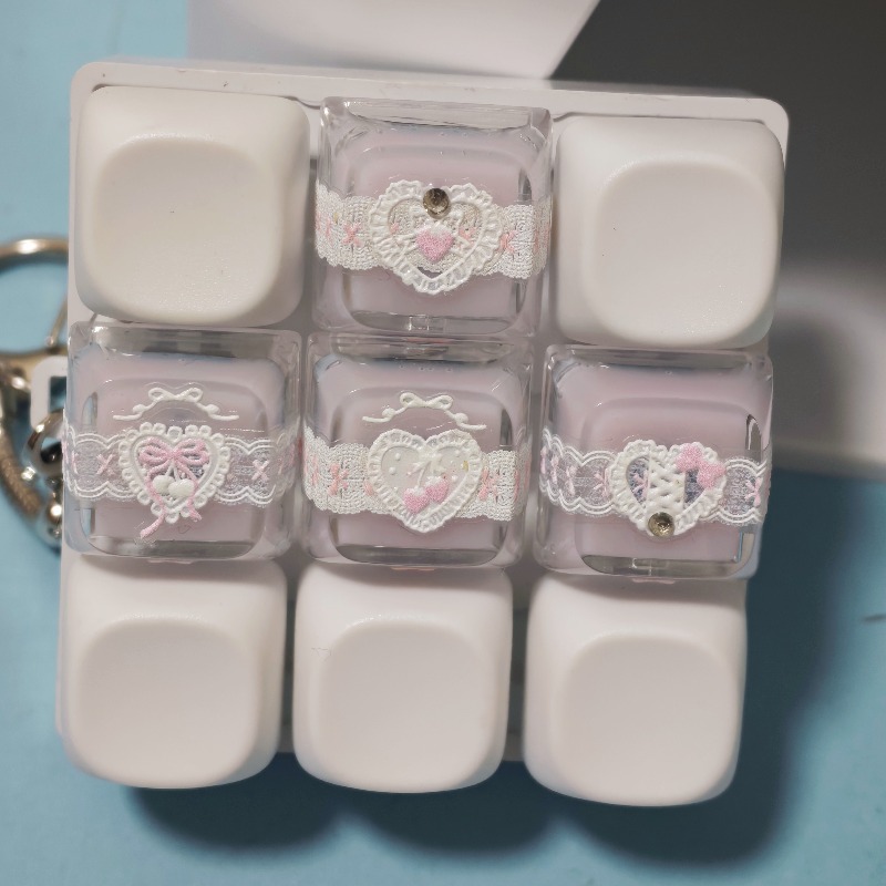 คีย์แคปงานฝีมือรูปโบว์ลูกไม้รู - Keycaps Artisan Resin Handmade บทวิจารณ์และราคา