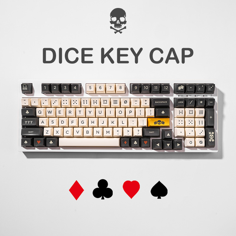 1ชุดลูกเต๋า Theme Keycaps SA โ - Keycaps Set Sa Profile Abs บทวิจารณ์และราคา