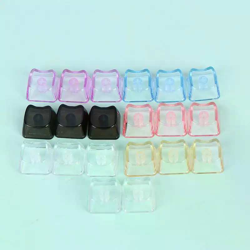 คีย์แคปใสลายแมว: 10/20 ชิ้น PB - Keycaps Blank Pbt 1U บทวิจารณ์และราคา