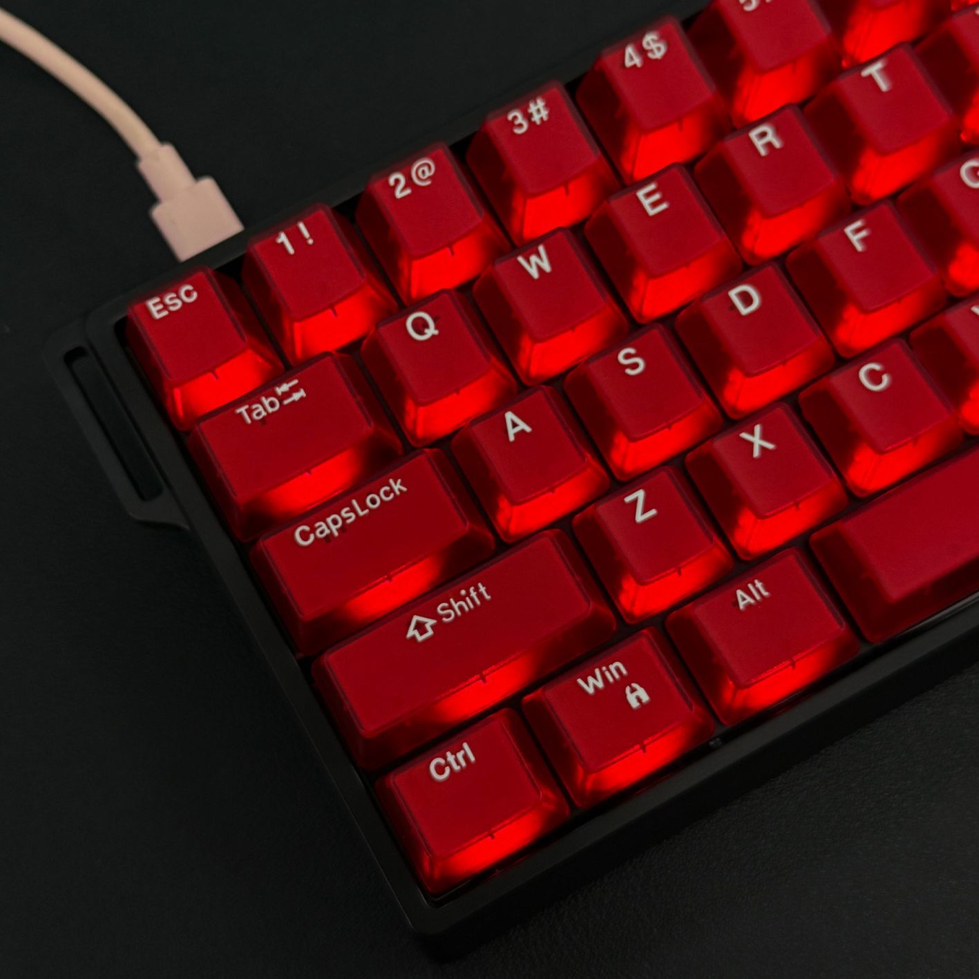 คีย์แคป 114 ปุ่ม สีแดงหยก พิมพ - Keycaps Translucent Pudding Rgb บทวิจารณ์และราคา