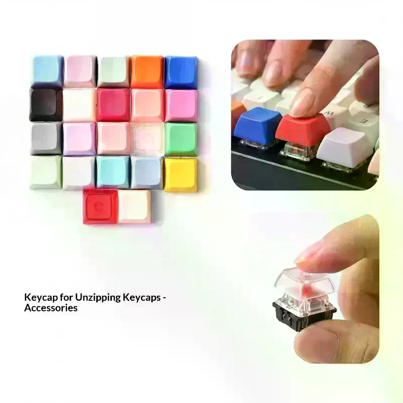 8/10 ชิ้น คีย์แคป PBT โปรไฟล์  - Keycaps Blank Pbt 1U บทวิจารณ์และราคา