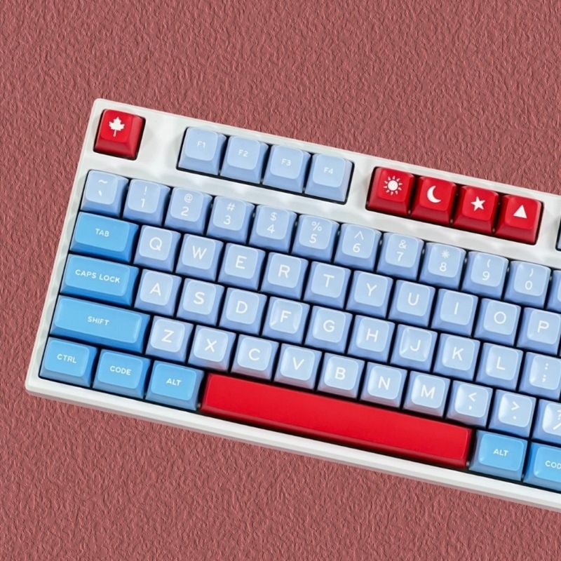 การฉีดขึ้นรูป ABS แบบสองสี คีย - Keycaps Set Sa Profile Abs บทวิจารณ์และราคา