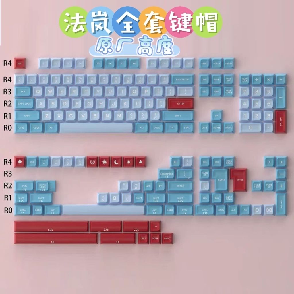 การฉีดขึ้นรูป ABS แบบสองสี คีย - Keycaps Set Sa Profile Abs บทวิจารณ์และราคา