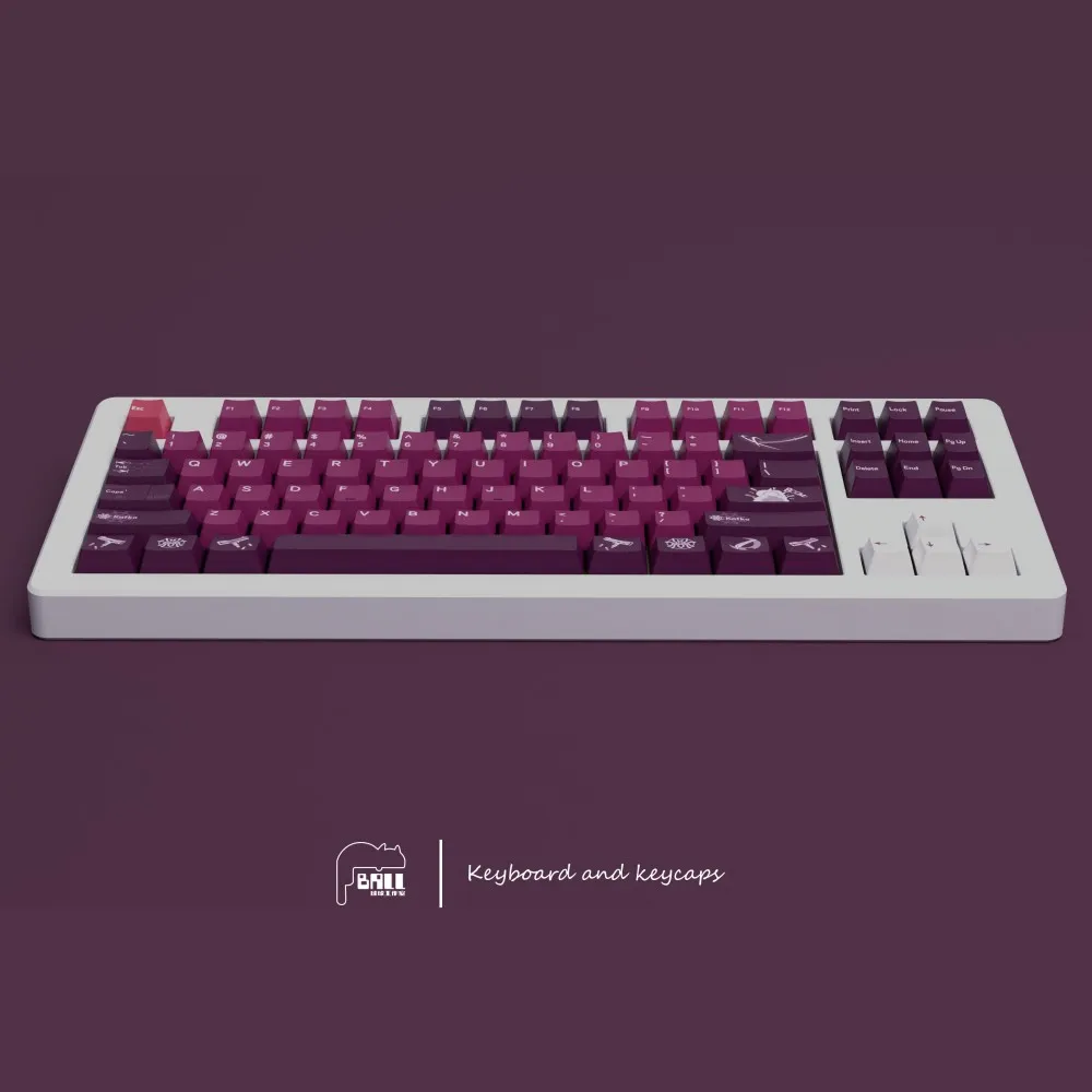 คีย์แคปเกม Kafka Honkai Star R - Keycaps Cherry Profile Pbt บทวิจารณ์และราคา
