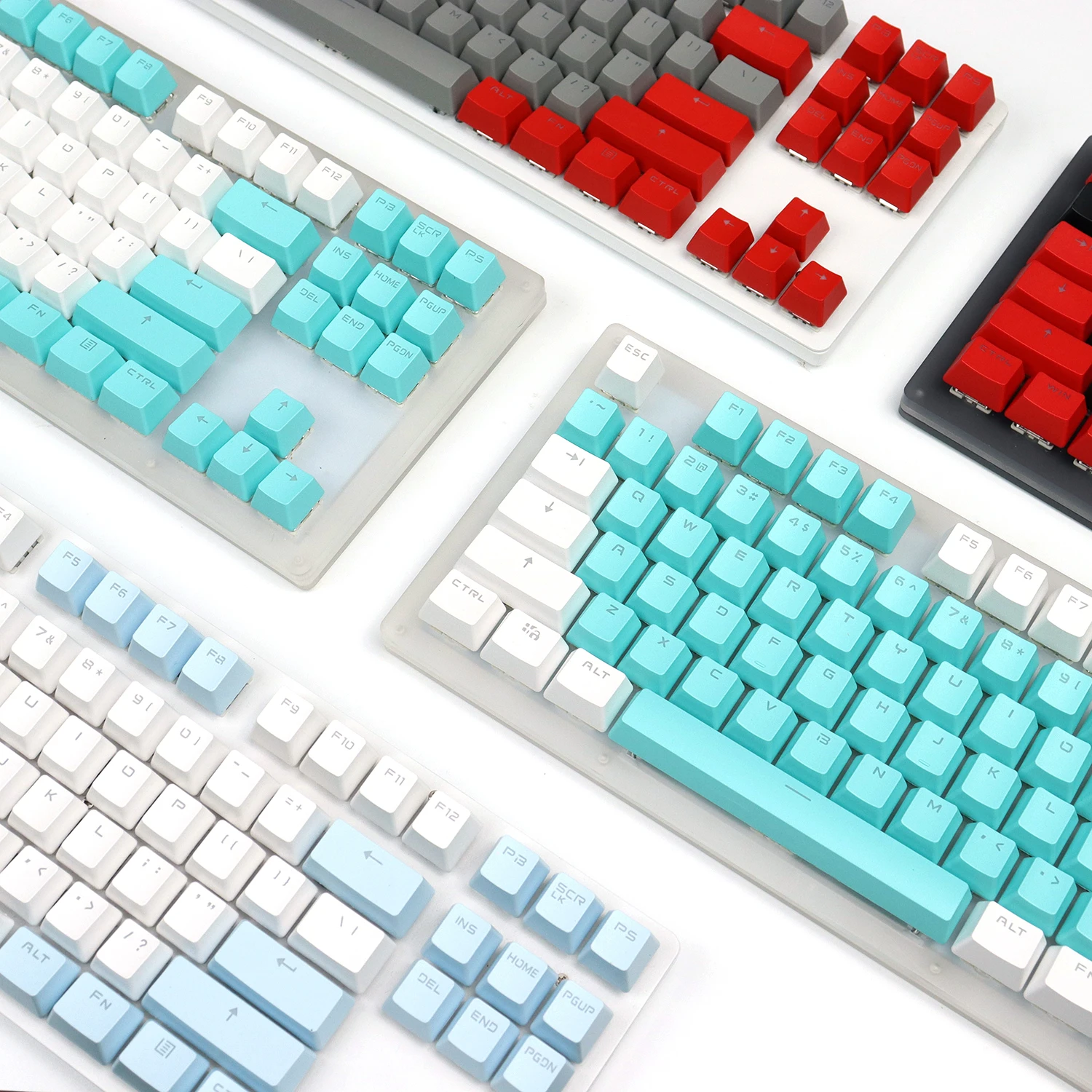 ชุดคีย์แคป OEM 104 ปุ่ม แบบมีไ - Keycaps Pbt Double Shot 104 Keys บทวิจารณ์และราคา