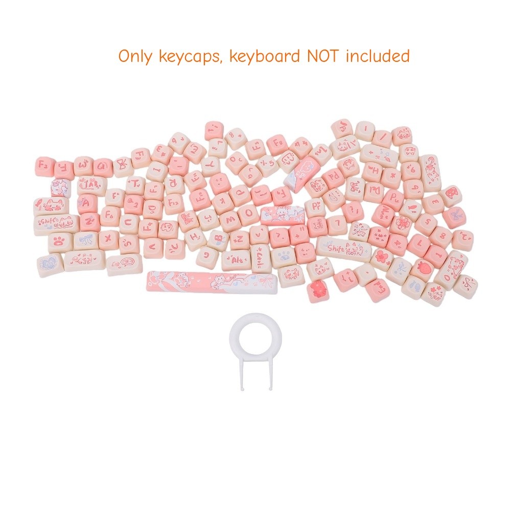 ชุดคีย์แคป PBT คีย์แคปดีไซน์แป - Keycaps Spacebar 6.25U Custom บทวิจารณ์และราคา