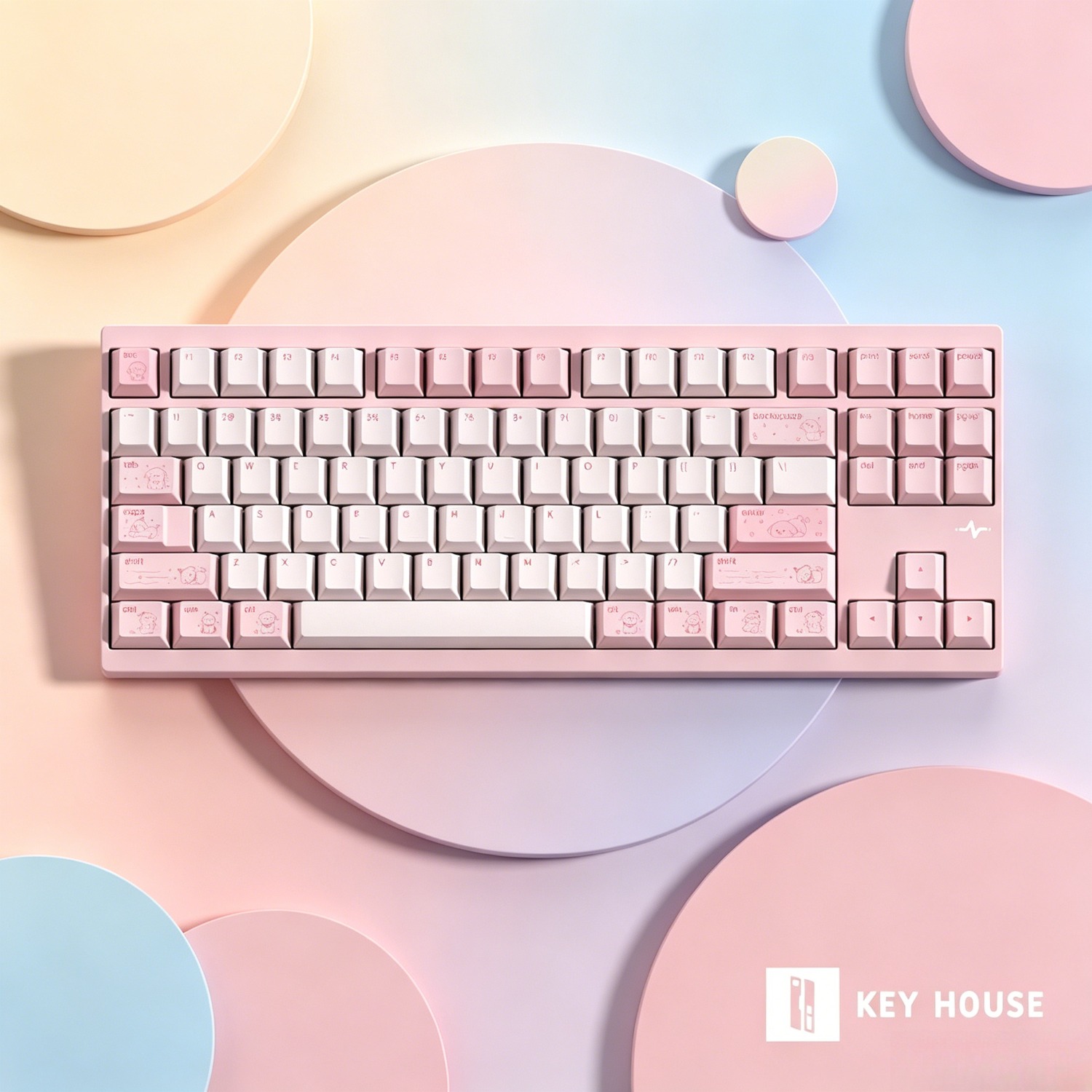 คีย์แคป Keyhouse Star Keycap D - Keycaps Oem Profile 87 Keys บทวิจารณ์และราคา