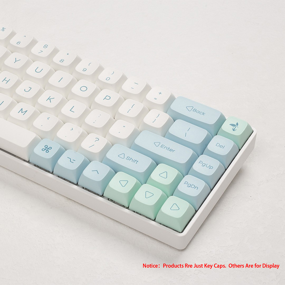 135คีย์คีย์คีย์มิ้นท์คริสตัลน้ - Keycaps Xda Profile Pbt Dye Sub บทวิจารณ์และราคา
