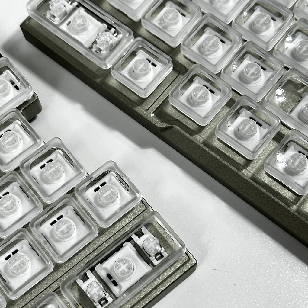 LCK โปร่งใส Keycaps PC LOW PRO - Keycaps Low Profile Choc บทวิจารณ์และราคา