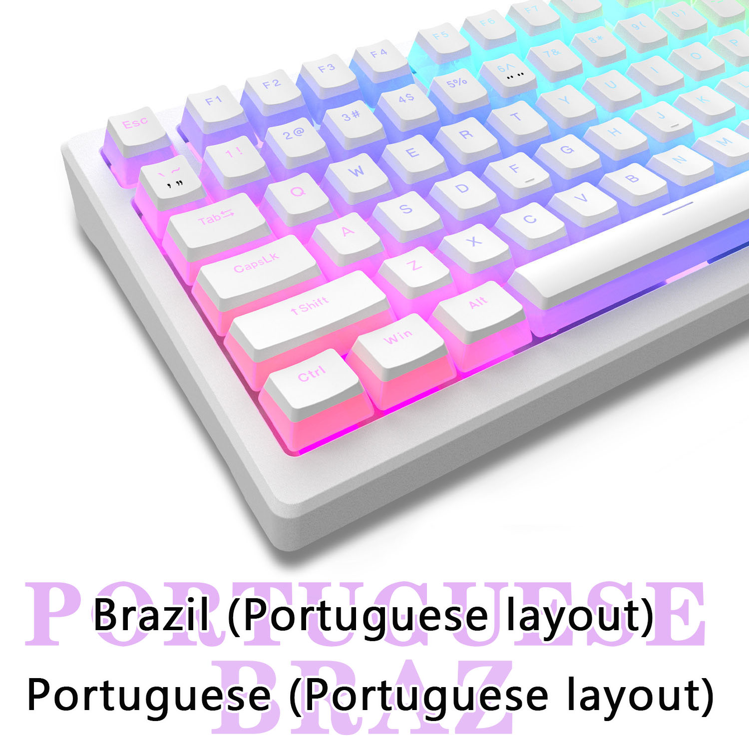 คีย์แคป PBT Pudding แบบ OEM Pr - Keycaps Translucent Pudding Rgb บทวิจารณ์และราคา