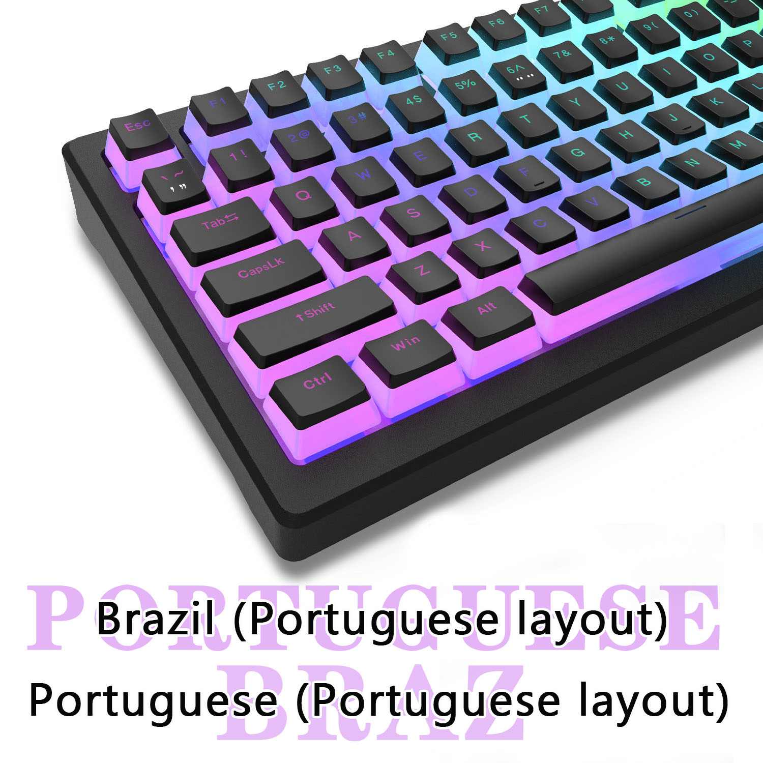 คีย์แคป PBT Pudding แบบ OEM Pr - Keycaps Translucent Pudding Rgb บทวิจารณ์และราคา