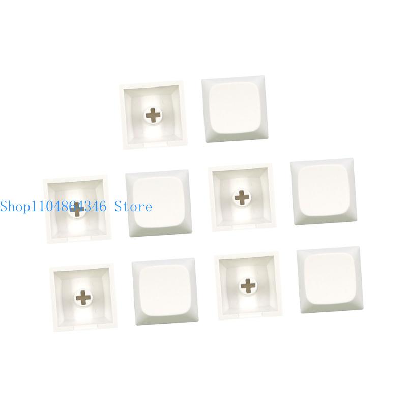 652F 10 ชิ้นโปรไฟล์ XDA 1U ไม่ - Keycaps Blank Pbt 1U บทวิจารณ์และราคา