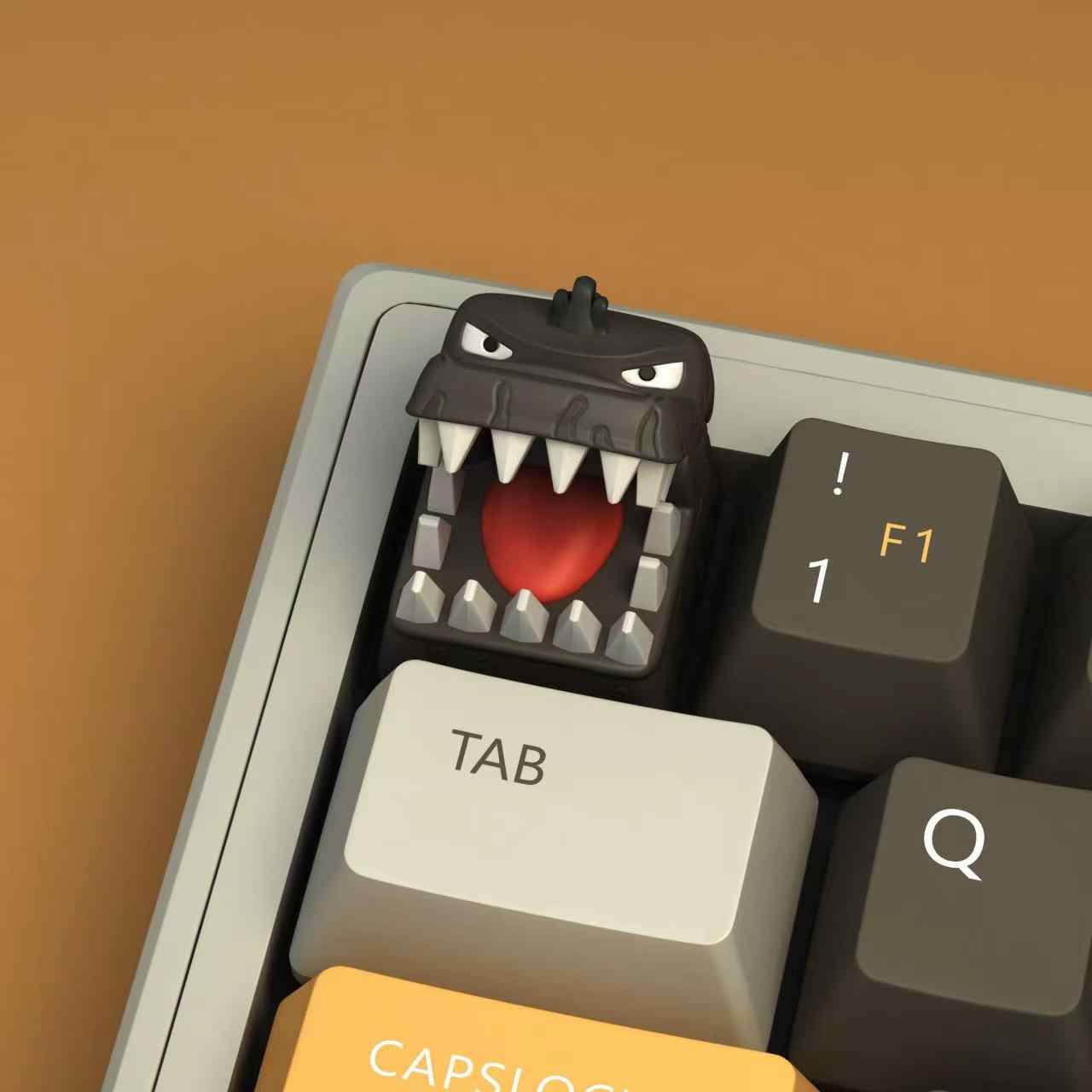 3D ไดโนเสาร์อะนิเมะ Artisan Th - Keycaps Artisan Resin Handmade บทวิจารณ์และราคา
